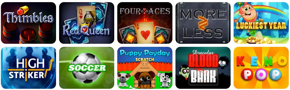 Jeux en ligne CASINO EAGLES