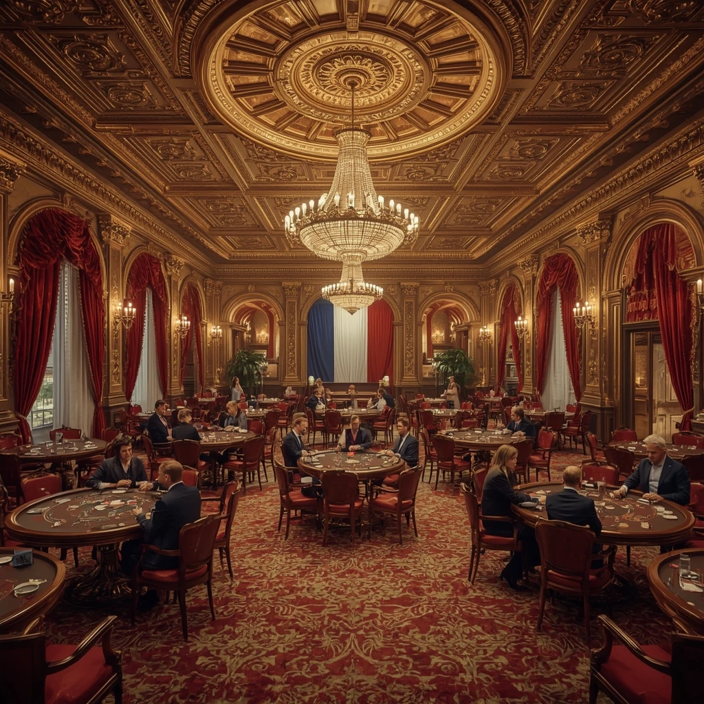 Le casino et le drapeau français CASINO EAGLES